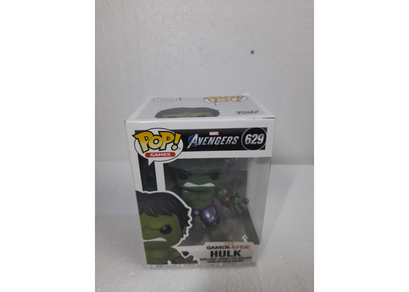 Фігурка Фанко (Уцінка) Халк Месники Марвел №629 Marvel Hulk Avengers Funko B47759