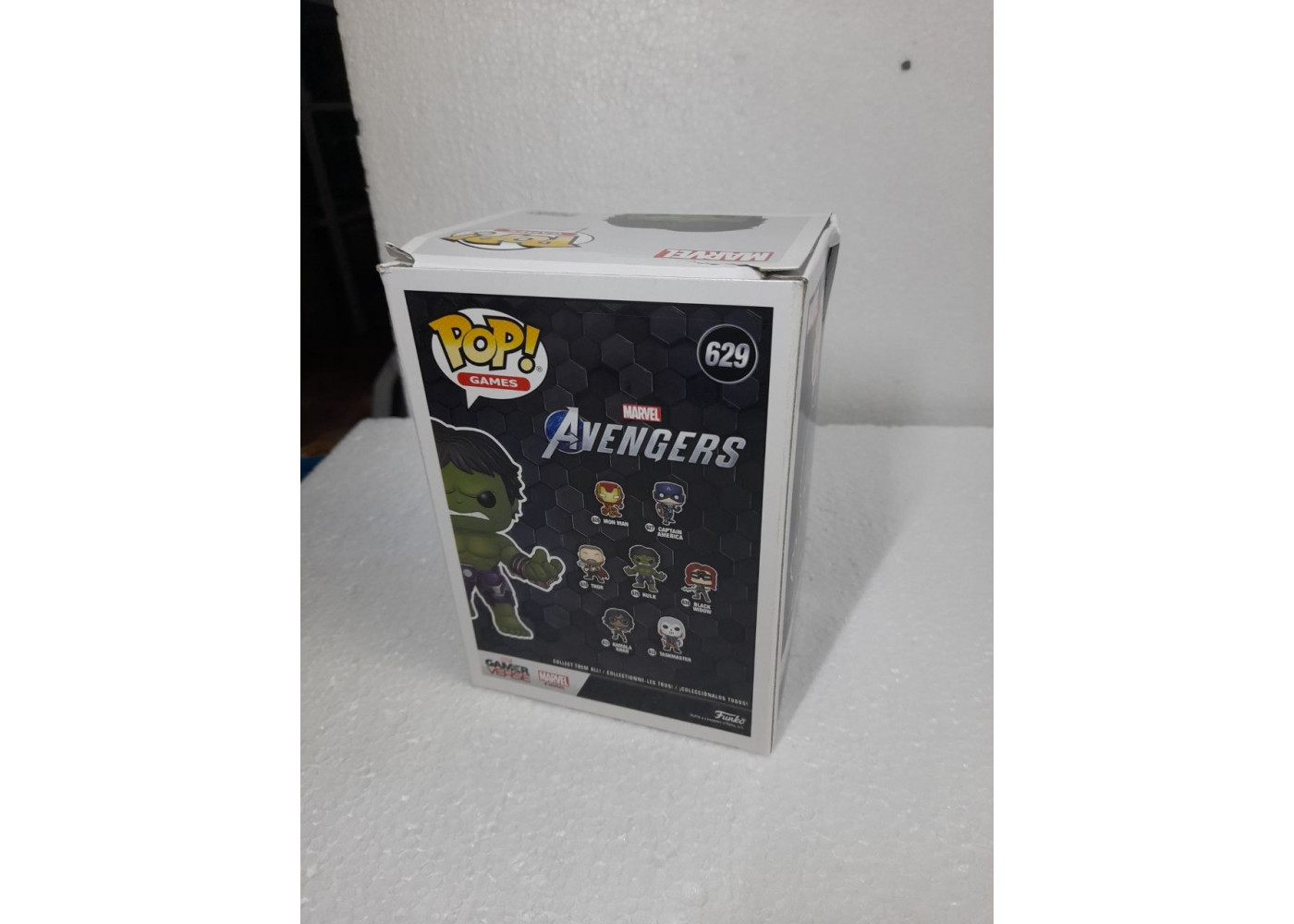 Фігурка Фанко (Уцінка) Халк Месники Марвел №629 Marvel Hulk Avengers Funko B47759
