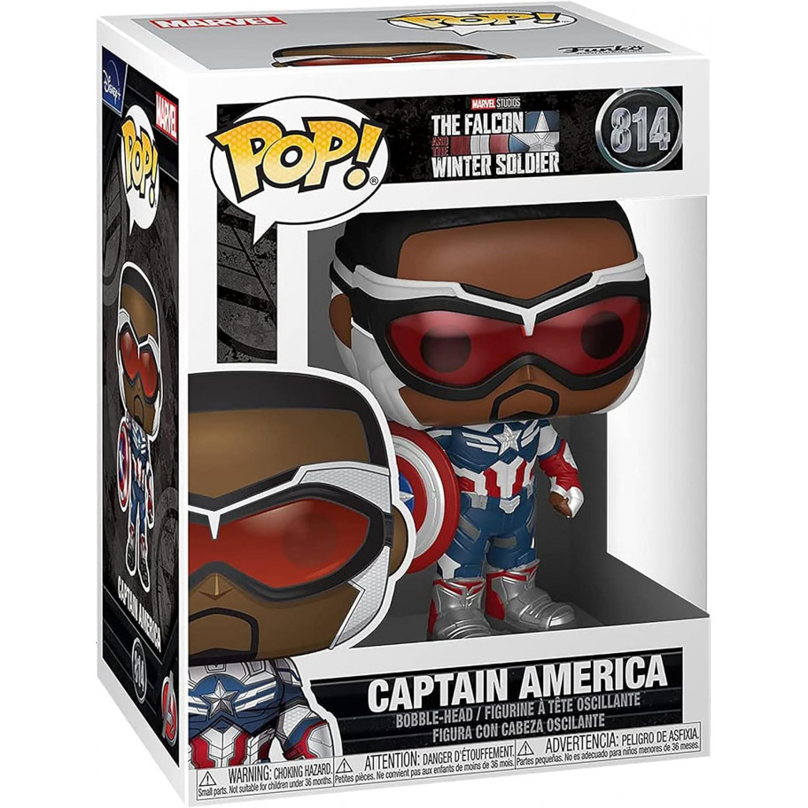 Фигурка Фанко Капитан Америка №814 Captain America Falcon and The Winter Soldier Marvel Funko 51630