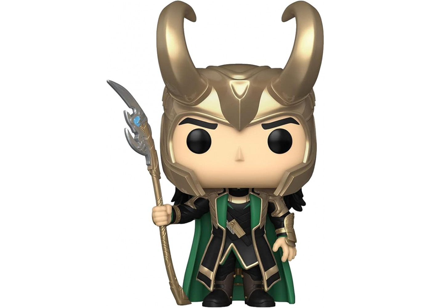 Фігурка Фанко Локі зі Скіпетром №985 Marvel Avengers Loki with Scepter Glow in The Dark Special Edition Funko 62706