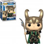 Фігурка Фанко Локі зі Скіпетром №985 Marvel Avengers Loki with Scepter Glow in The Dark Special Edition Funko 62706