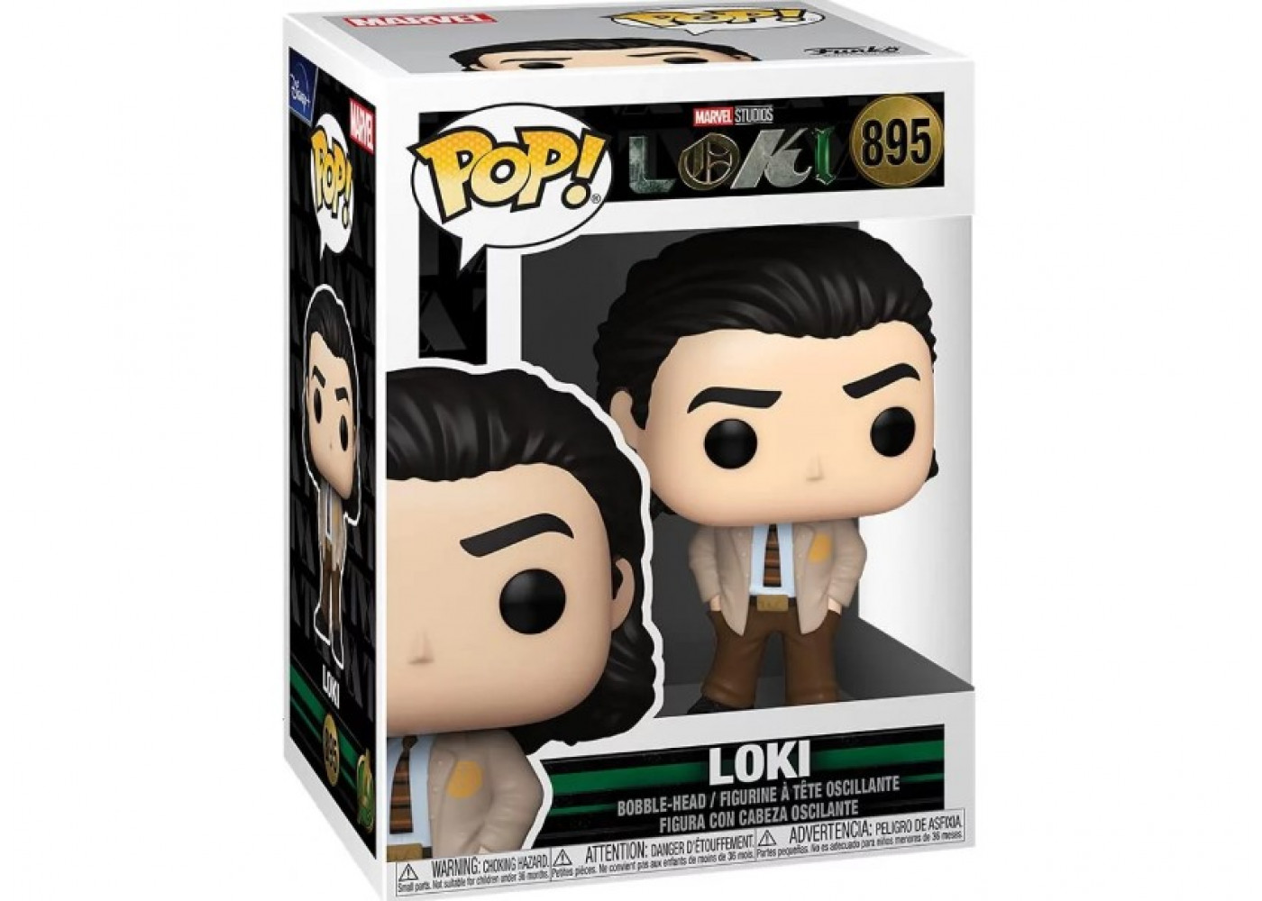 Фігурка Фанко (Прим'ята Коробка) Локі №895 Marvel Loki Funko B55741