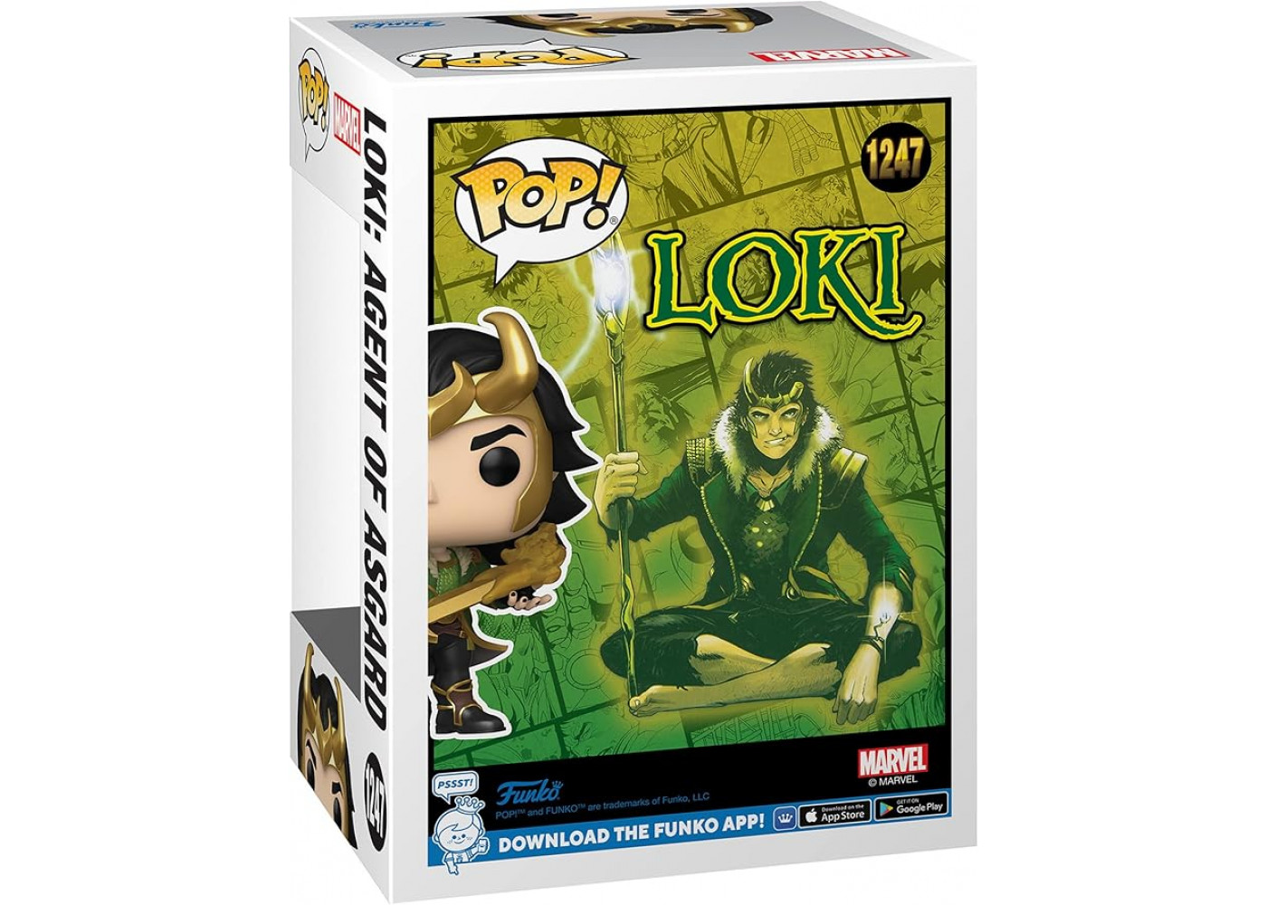 Фігурка Фанко Локі Агент Асгарда №1247 Marvel Loki Agent of Asgard Special Edition Funko 71896