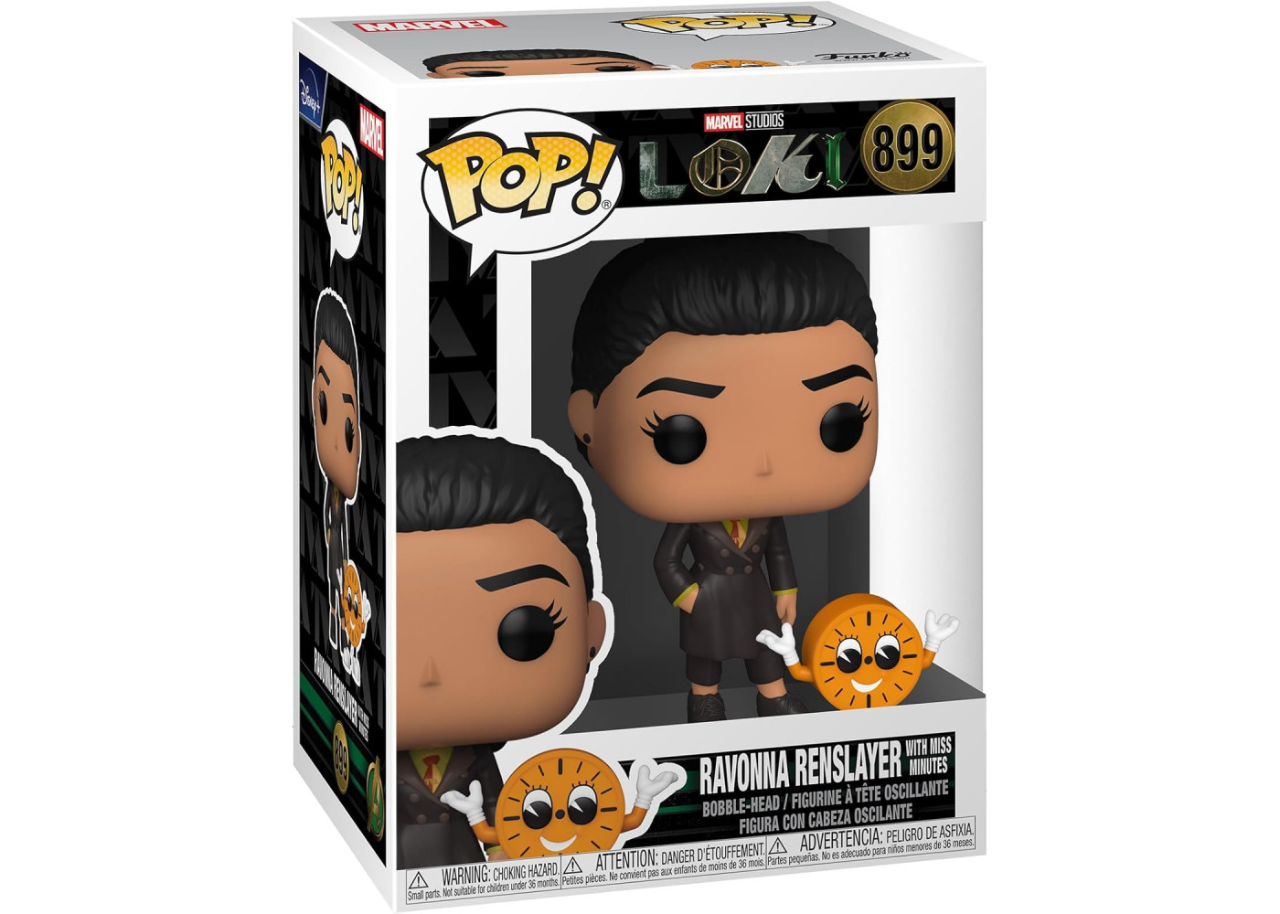 Фігурка Фанко Локі Равонна Ренслейєр та Міс Хвилинка №899 Marvel Loki Ravonna with Miss Minute Funko 55745