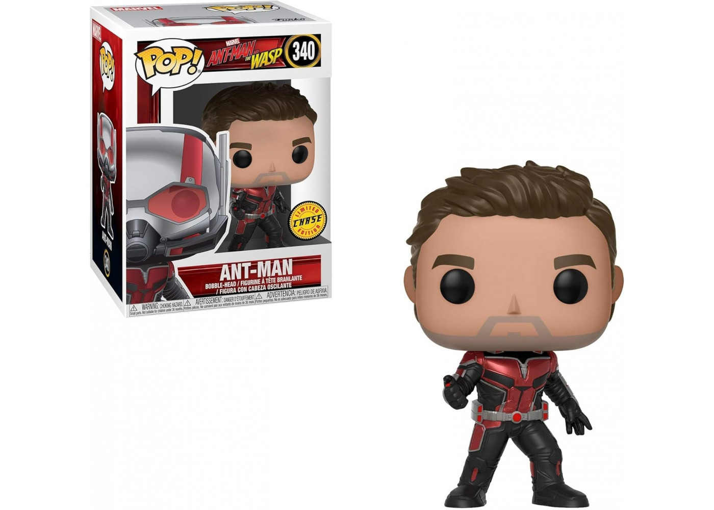 Фігурка Фанко Людина-Мураха №340 Marvel Ant-Man and The Wasp Ant Man Chase Limited Edition Funko EX30724