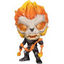 Фігурка Фанко Марвел Примарний Гонщик №863 Marvel Infinity Warps Ghost Panther Glow in The Dark Funko 52085
