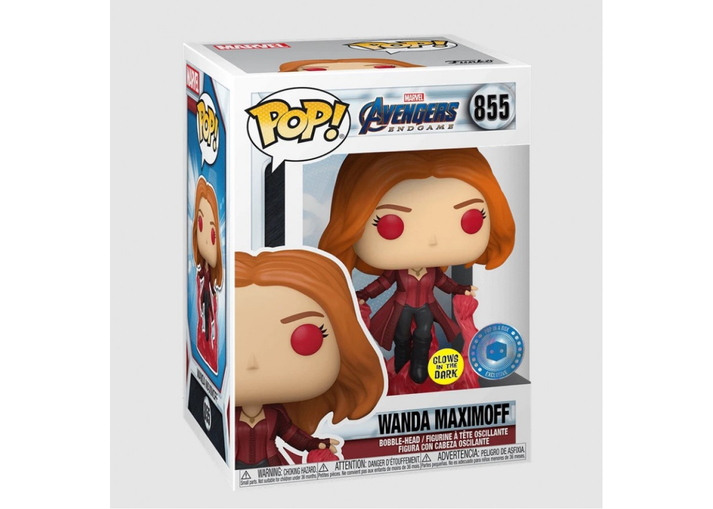 Фігурка Фанко Ванда Максимофф Марвел №855 Marvel Avengers Wanda Maximoff Glows In The Dark Exclusive Funko 55642