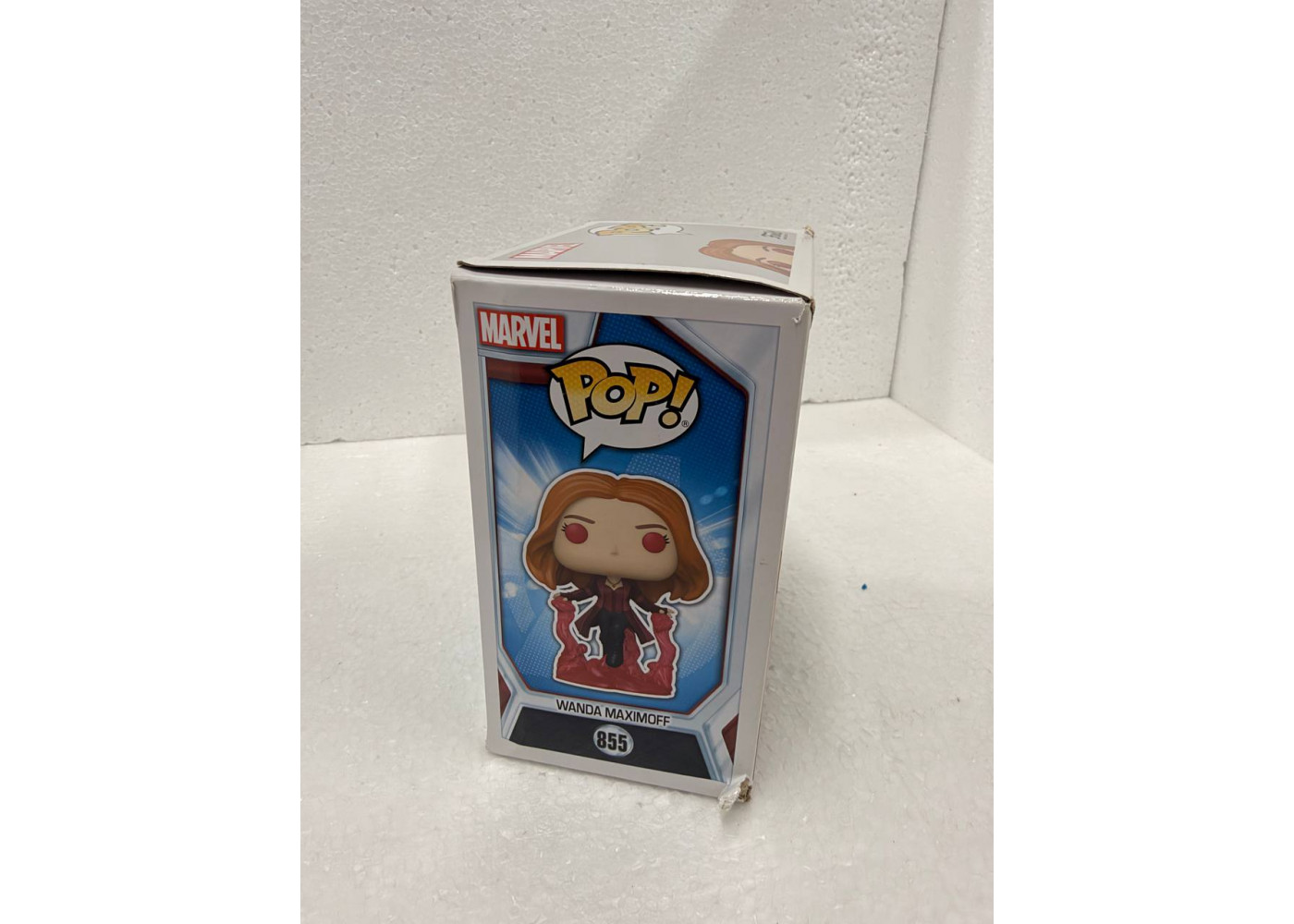 Фигурка Фанко Ванда Максимофф (Уценка) №855 Marvel Avengers Wanda Maximoff Glows In The Dark Funko B55642