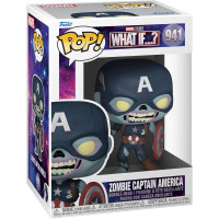 Фігурка Фанко Зомбі Капітан Америка Марвел №941 Zombie Captain America Marvel Funko 57375