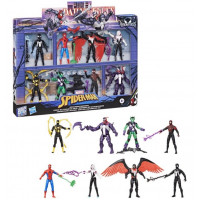 Набор Фигурок Марвел Веном Человек Паук 8 шт Marvel Spider-Man VenomVersus Epic World of Action Hasbro 93354