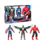Набір Фігурок 30 см (Уцінка) Капітан Америка Сокіл та Червоний Халк Titan Hero Marvel Avengers Hasbro BF9295