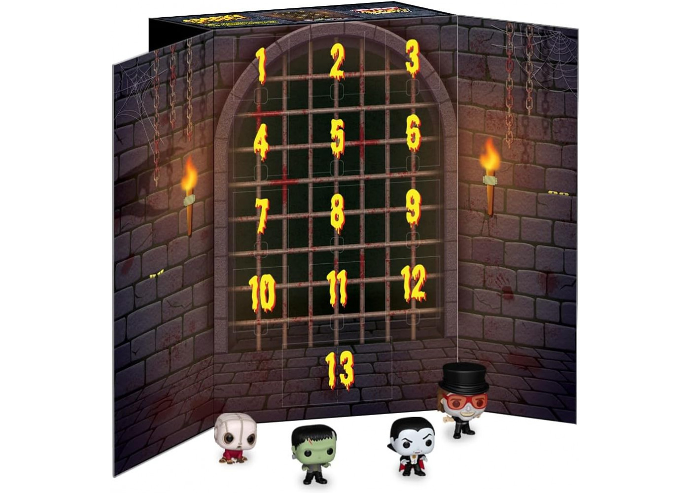 Адвент Календар 13-денний Моторошний Зворотній Відлік Advent Calendar 13-day Spooky Countdown Funko 87799