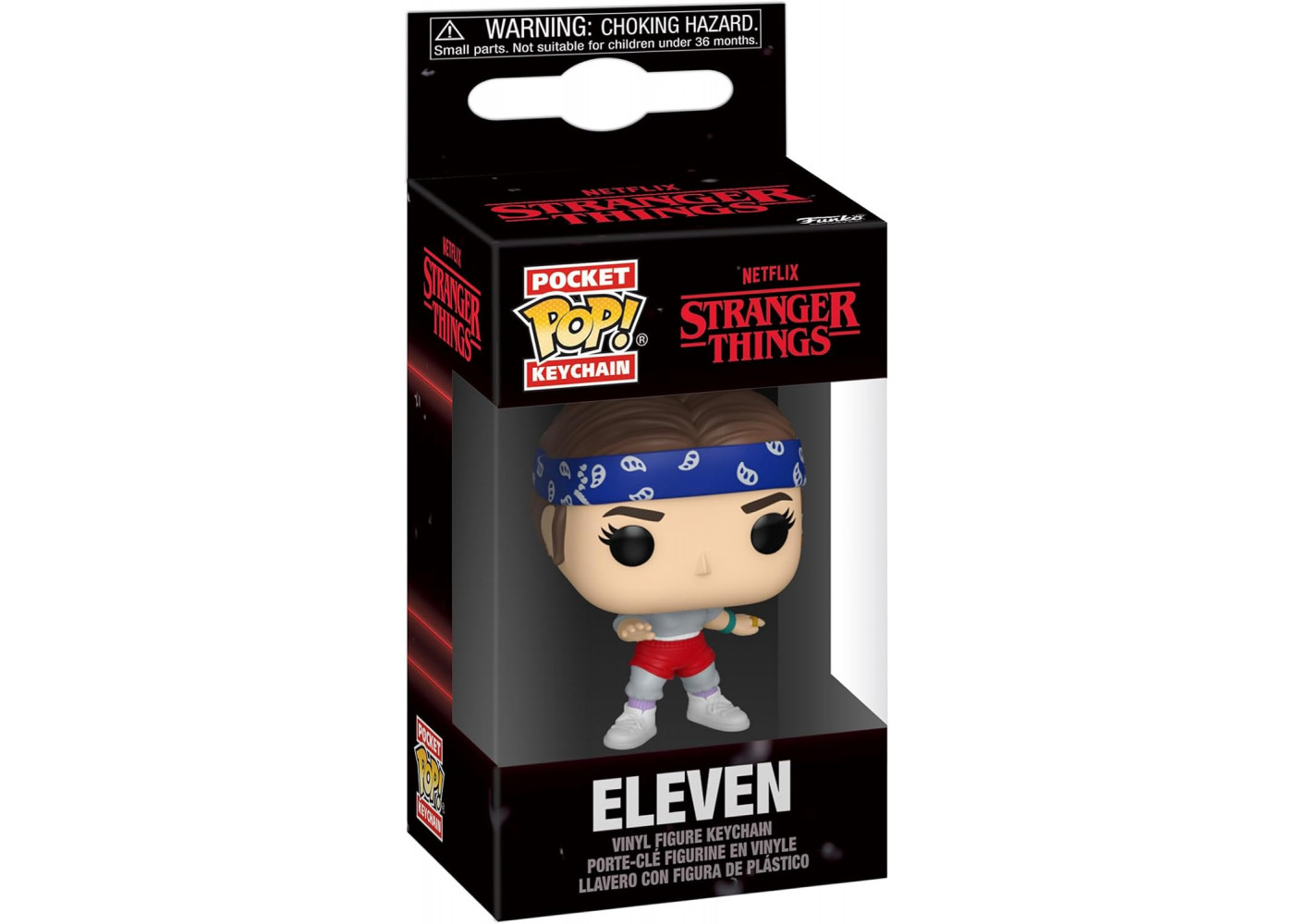 Брелок Фігурка Фанко Одинадцять Дивні Дива Stranger Things Eleven Keychain Funko 86618