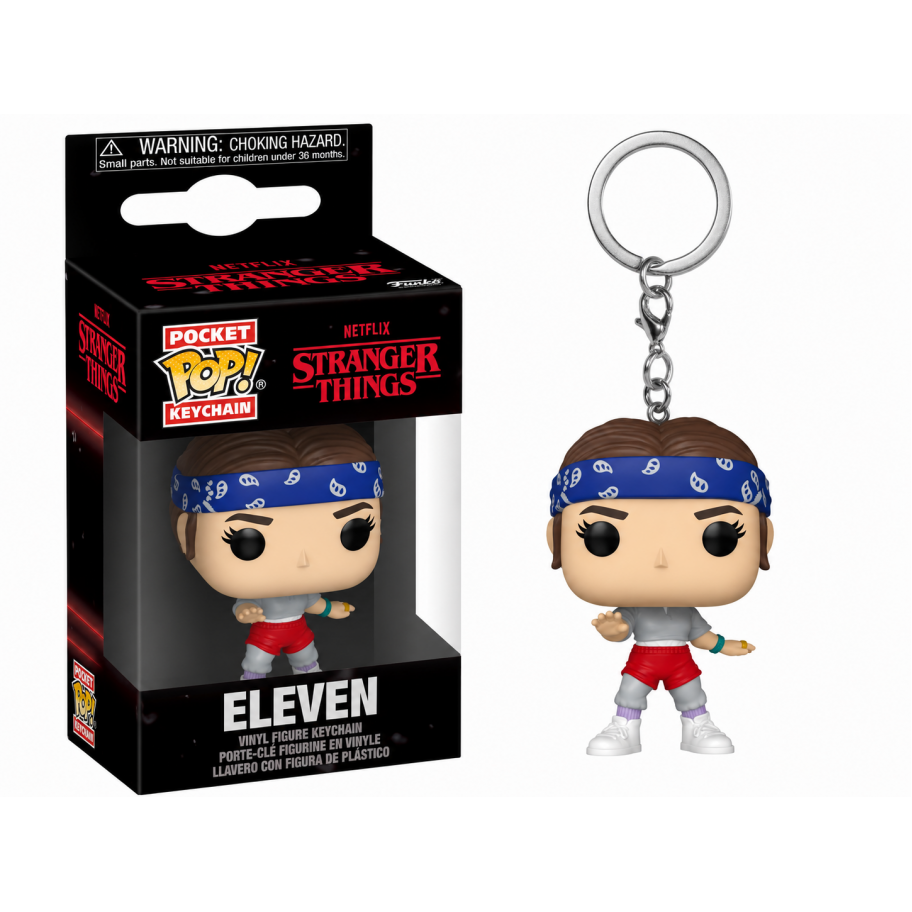 Брелок Фігурка Фанко Одинадцять Дивні Дива Stranger Things Eleven Keychain Funko 86618