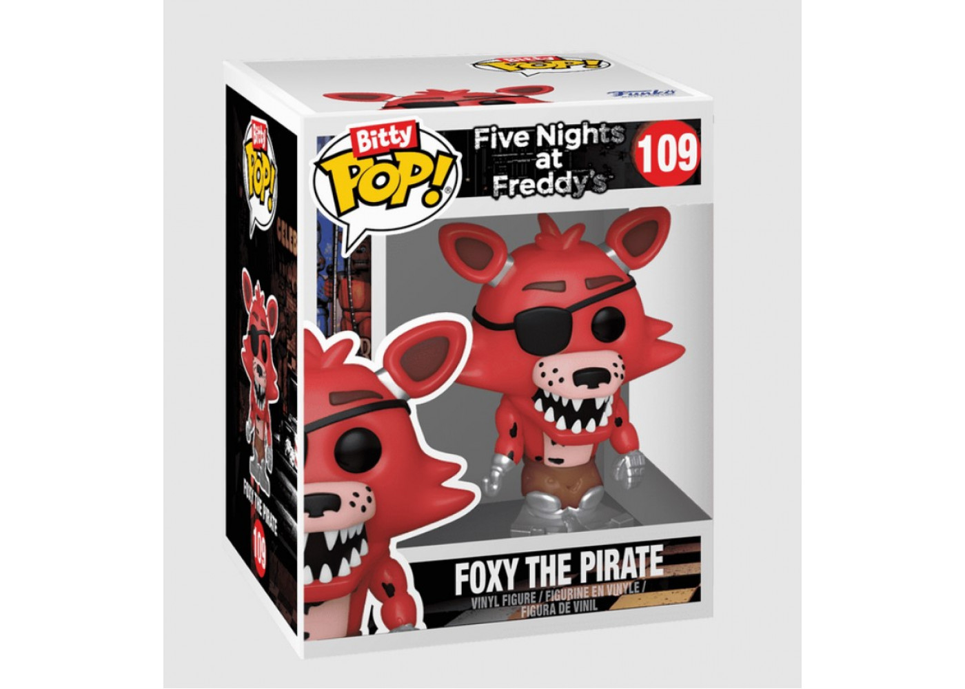 Фанко Битти Пять Ночей с Фредди Фокси и Чика Five Nights at Freddy's Foxy the Pirate and Chica Bitty Pop Funko 88919