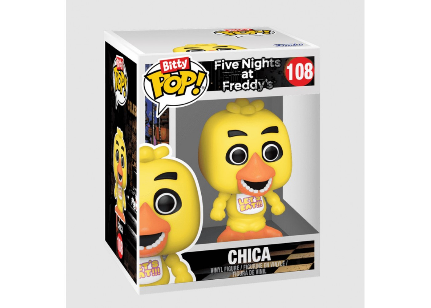 Фанко Битти Пять Ночей с Фредди Фокси и Чика Five Nights at Freddy's Foxy the Pirate and Chica Bitty Pop Funko 88919