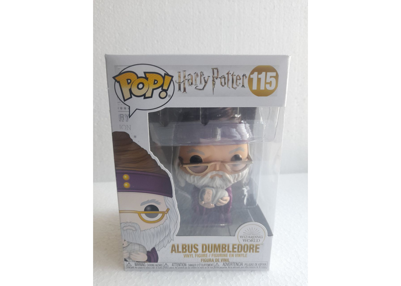 Фигурка Фанко Албус Дамблдор и Гарри Поттер (Уценка) №115 Albus Dumbledore with Baby Harry Funko B48067