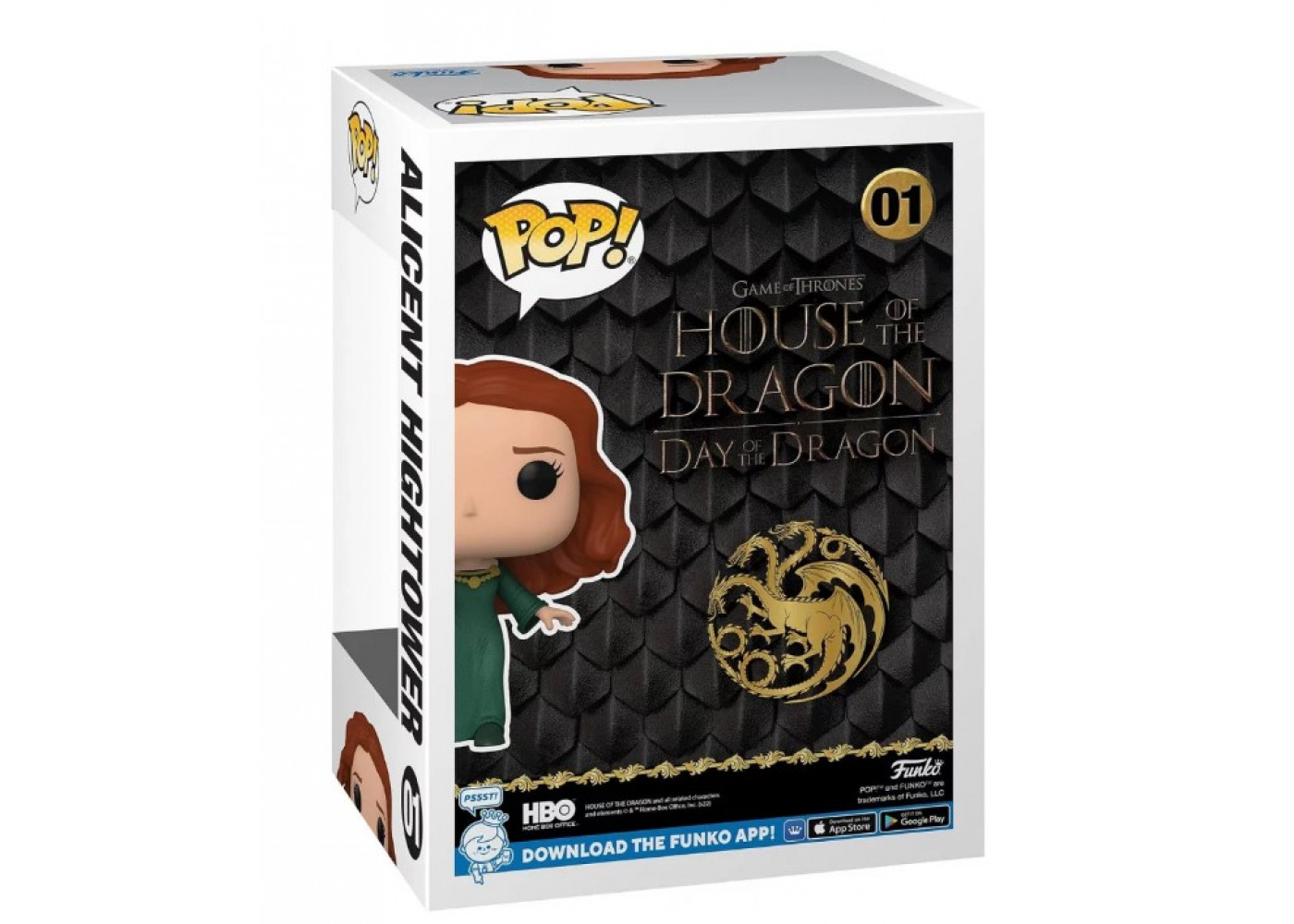 Фигурка Фанко Алисент Хайтауэр Дом Дракона (Уценка) №01 House of The Dragon Alicent Hightower Funko B65331