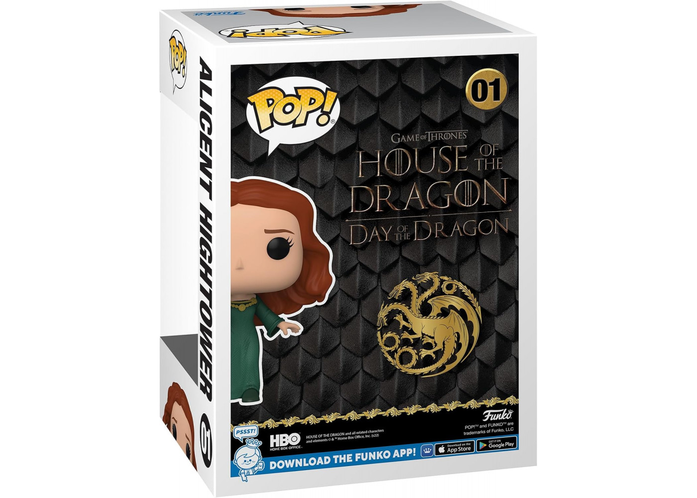 Фігурка Фанко Алісент Хайтауер Будинок Дракона №01 House of The Dragon Alicent Hightower Exclusive Funko 65331
