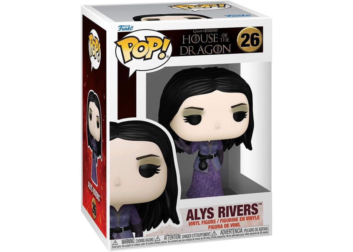 Фігурка Фанко Еліс Ріверс Будинок Дракона №26 House of The Dragon Alyce Rivers Funko 83463