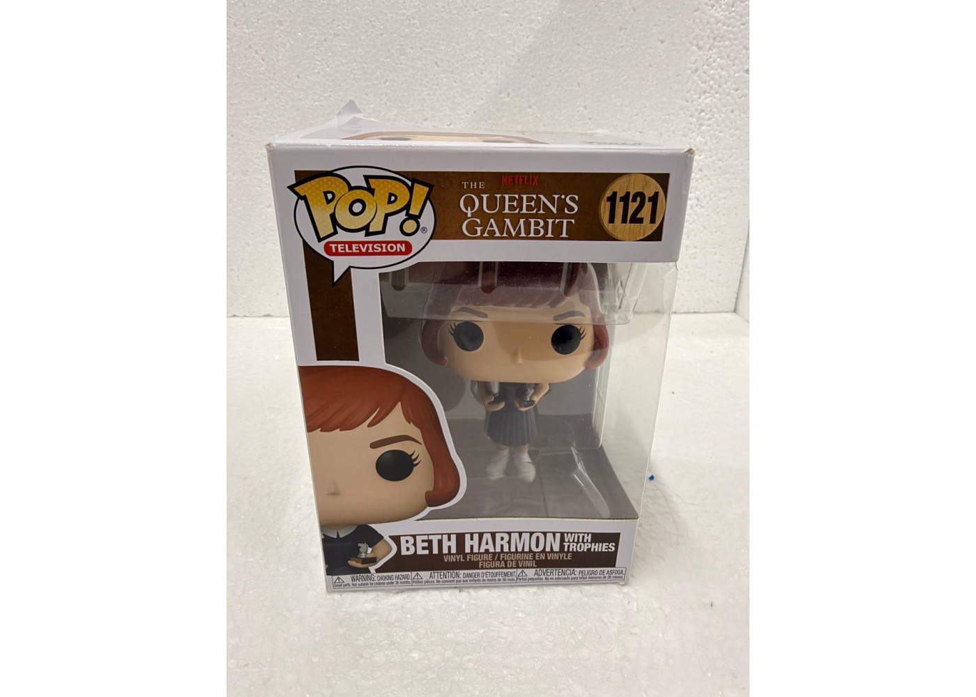 Фигурка Фанко Бет Хармон Ход Королевы (Уценка) №1121 Netflix Queens Gambit Beth Harmon Funko B57690
