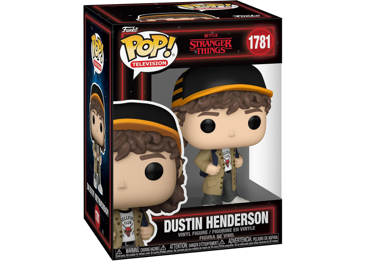 Фигурка Фанко Дастин Очень Странные Дела №1781 Stranger Things Dustin Funko 75751