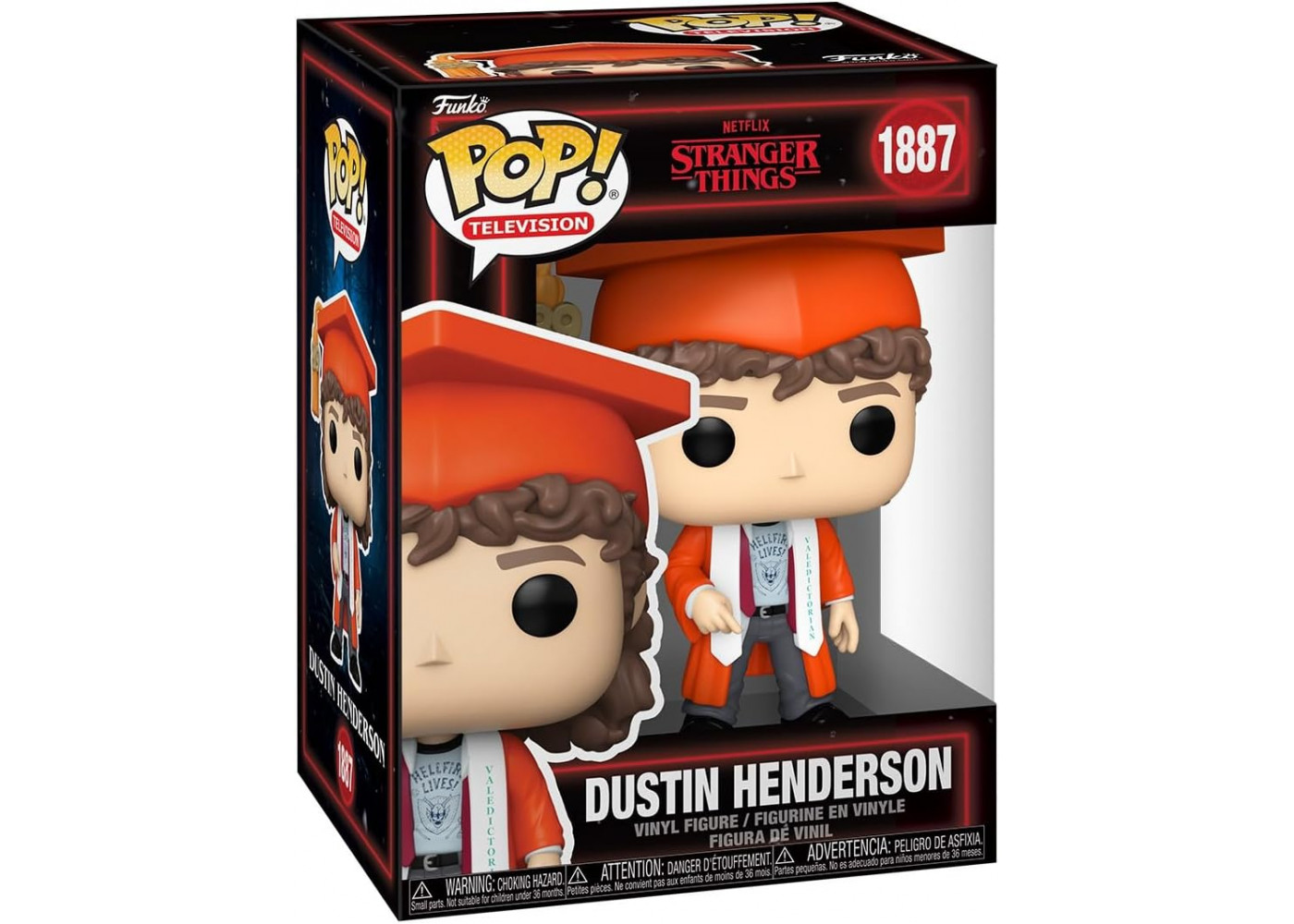 Фігурка Фанко Дастін Хендерсон Дивні Дива №1887 Stranger Things Dustin Henderson Funko 94353