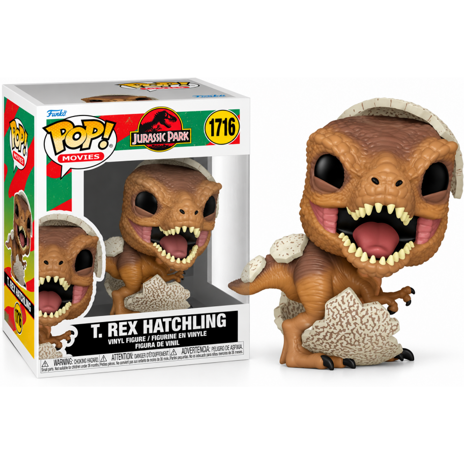 Фігурка Фанко Дитина Тиранозавр Рекс Парк Юрського Періоду №1716 Jurassic Park T. Rex Hatchling Funko 75986