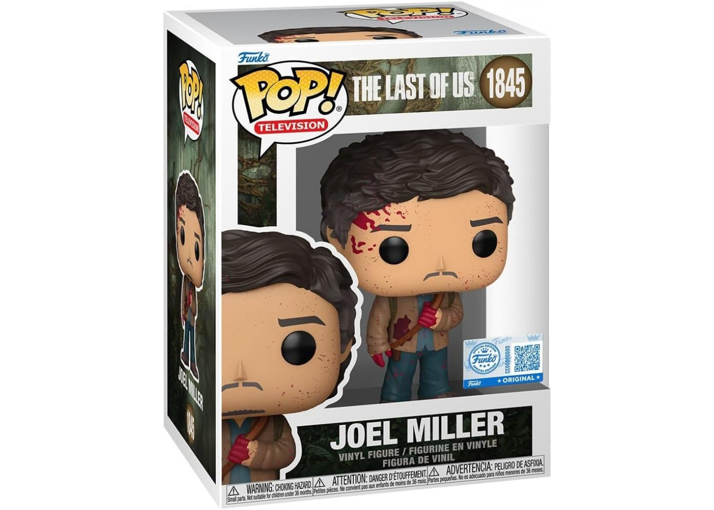 Фигурка Фанко Джоэл Миллер Одни из Нас №1845 The Last of Us Joel Miller Bloody Special Edition Funko 91848