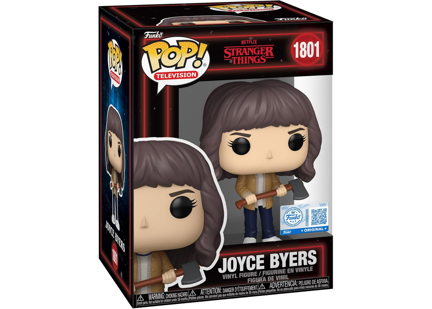 Фігурка Фанко Джойс Байєрс Дивні Дива №1801 Stranger Things Joyce Funko 88519