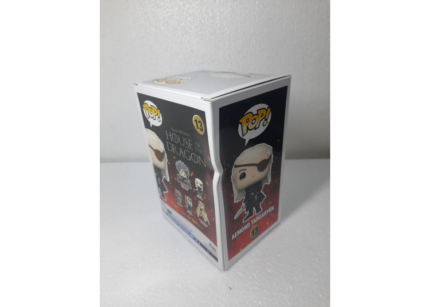 Фігурка Фанко (Уцінка) Еймон Таргарієн Дім Дракона №13 House of Dragon Aemond Targaryen Funko B76471