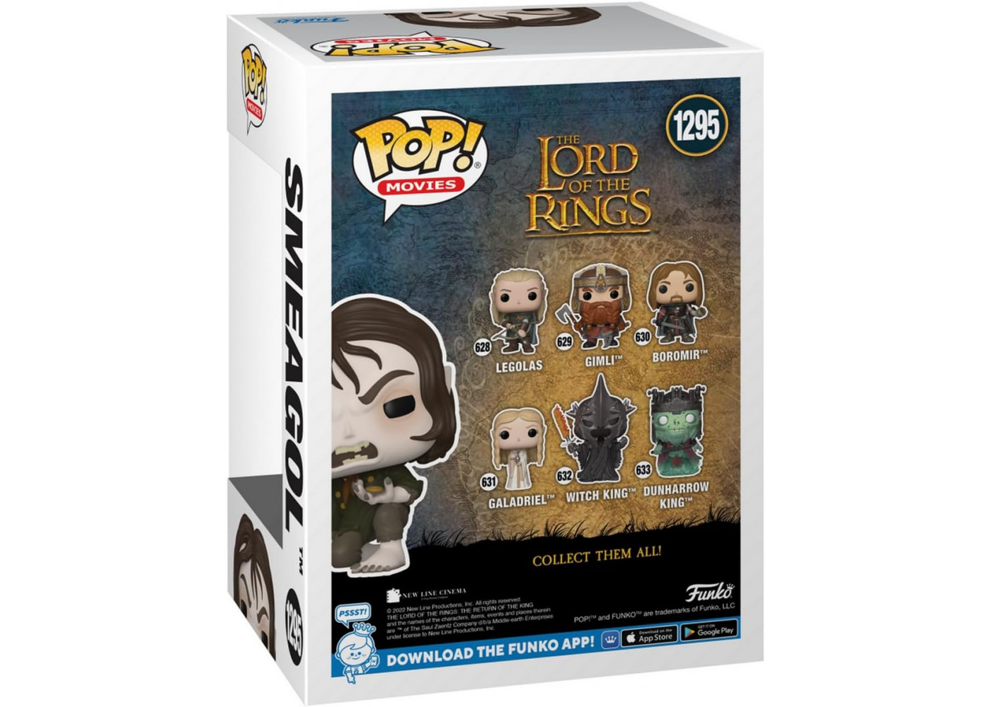 Фигурка Фанко Смеагол №1295 Властелин Колец The Lord of The Rings Smeagol Funko 69190