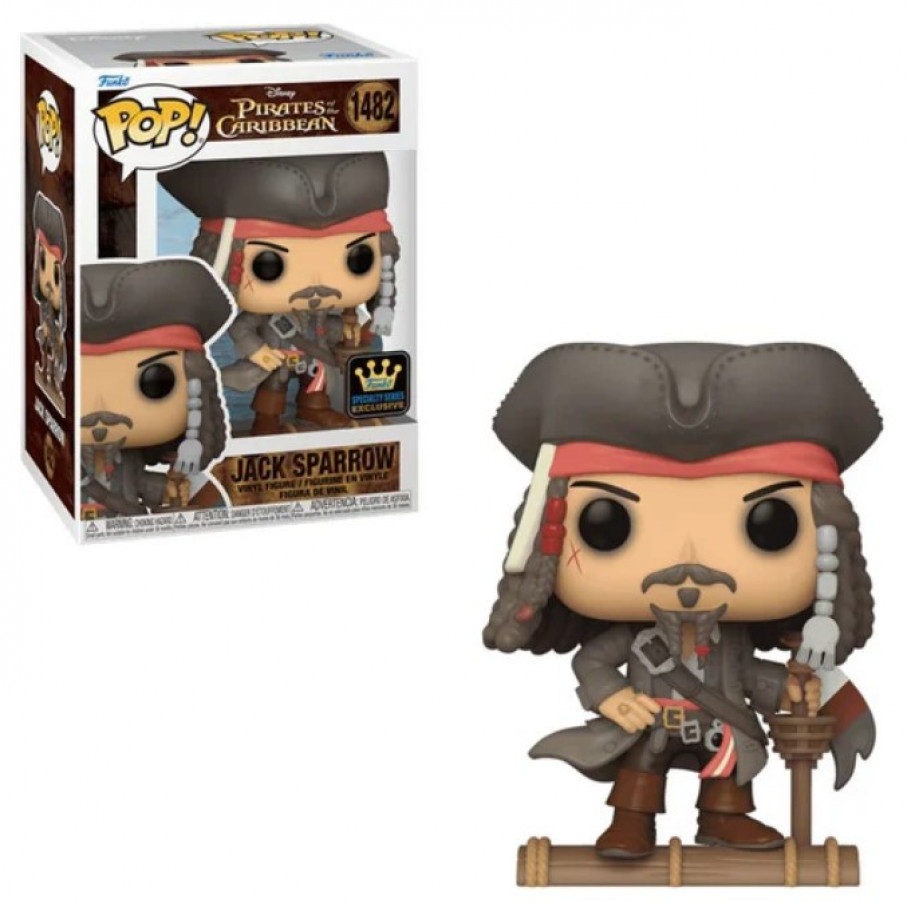 Фигурка Фанко Джек Воробей Пираты Карибского Моря №1482 Pirates of the Caribbean Jack Sparrow Funko 81940