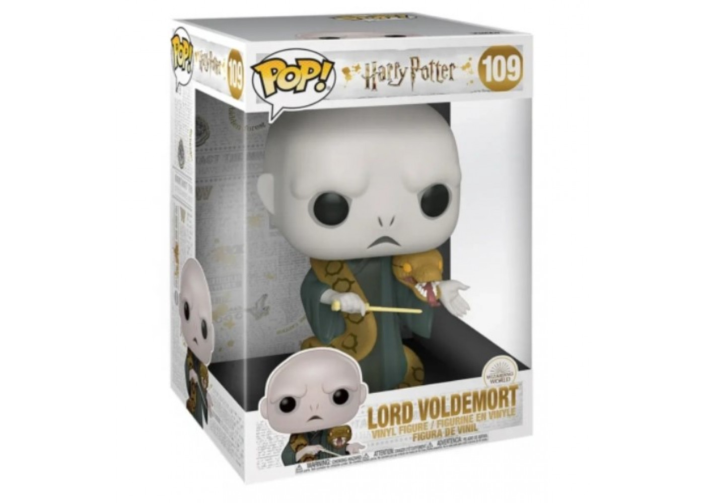 Большая Фигурка Фанко Гарри Поттер Лорд Волдеморт №109 Harry Potter Wizarding World Lord Voldemort Funko 48037