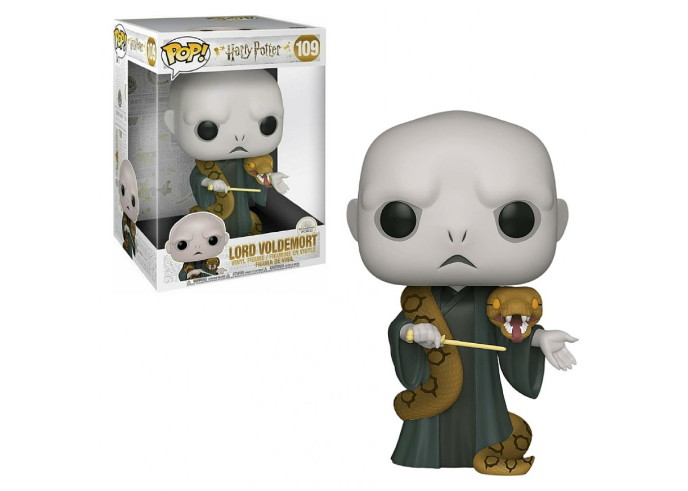 Большая Фигурка Фанко Гарри Поттер Лорд Волдеморт №109 Harry Potter Wizarding World Lord Voldemort Funko 48037