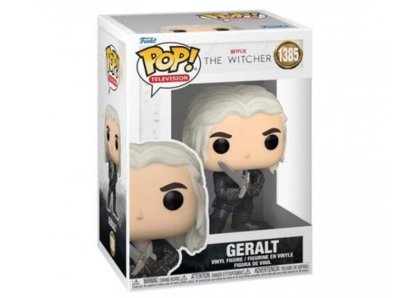 Фигурка Фанко Геральт Ведьмак (Уценка) №1385 Witcher Geralt Funko B74246