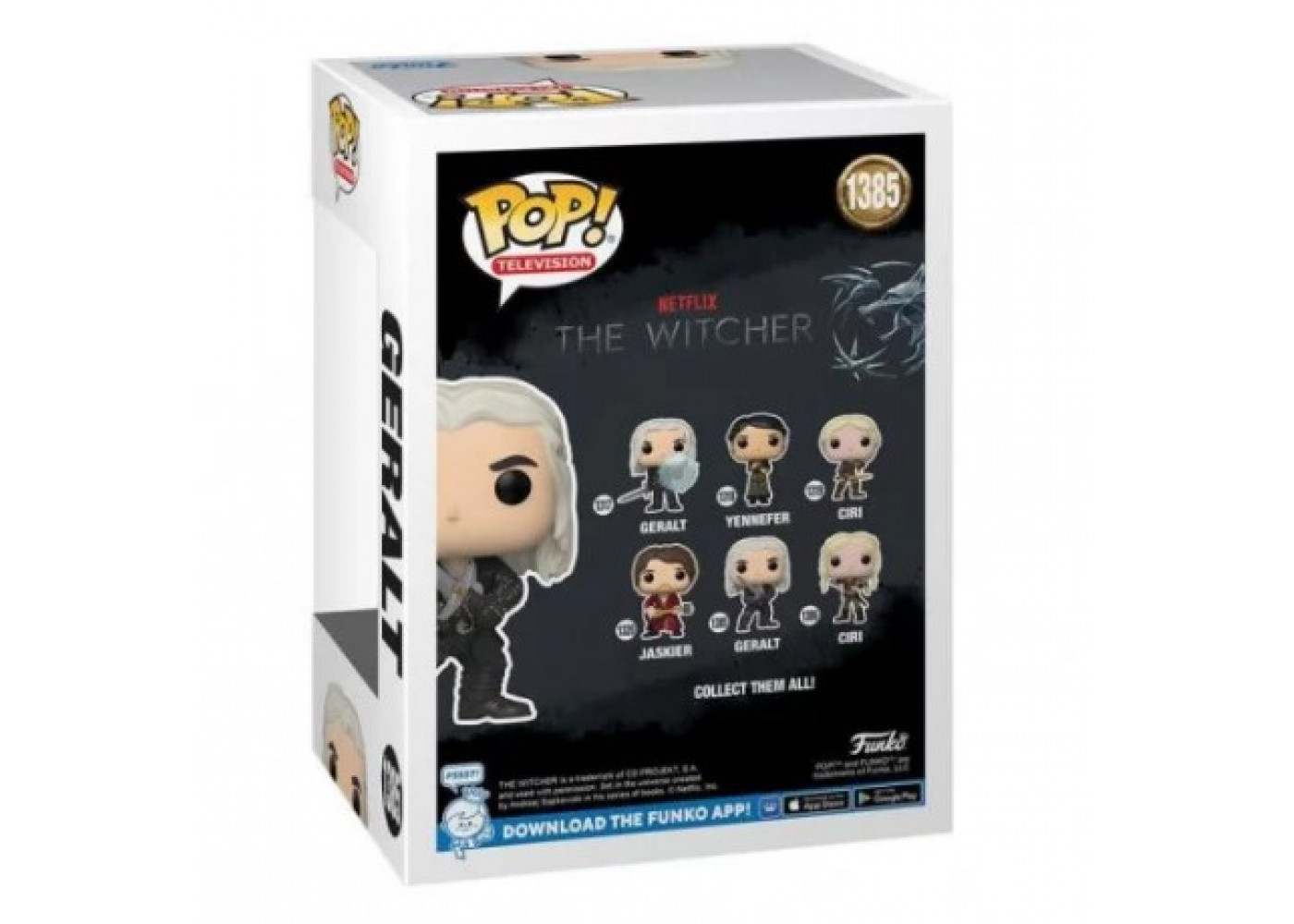 Фигурка Фанко Геральт Ведьмак (Уценка) №1385 Witcher Geralt Funko B74246