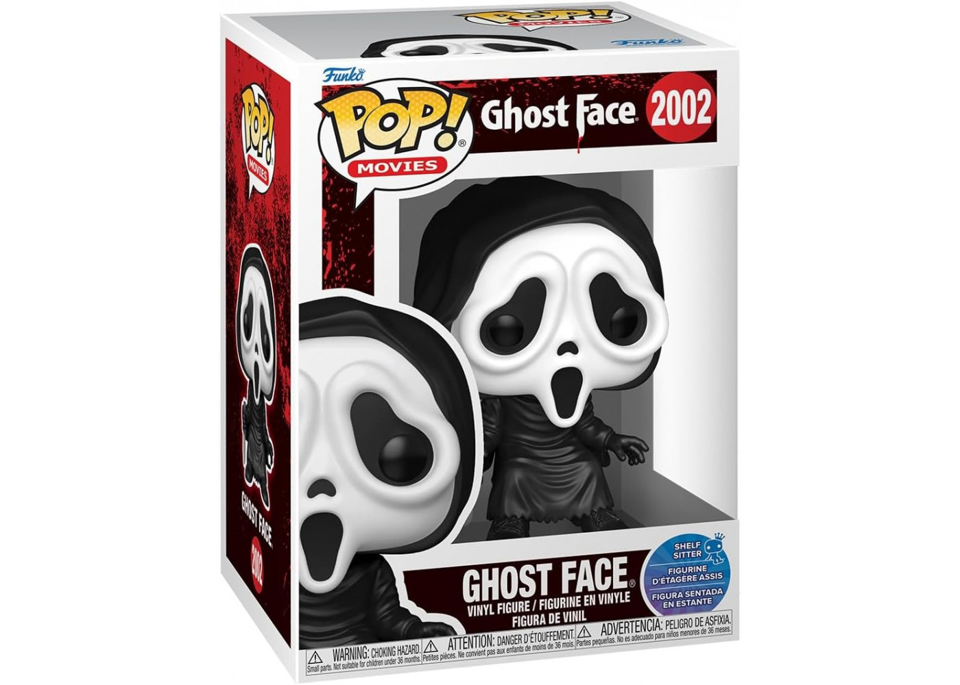 Фигурка Фанко Призрачное Лицо Крик №2002 Scream Ghost Face Shelf Sitter Funko Funko 90441