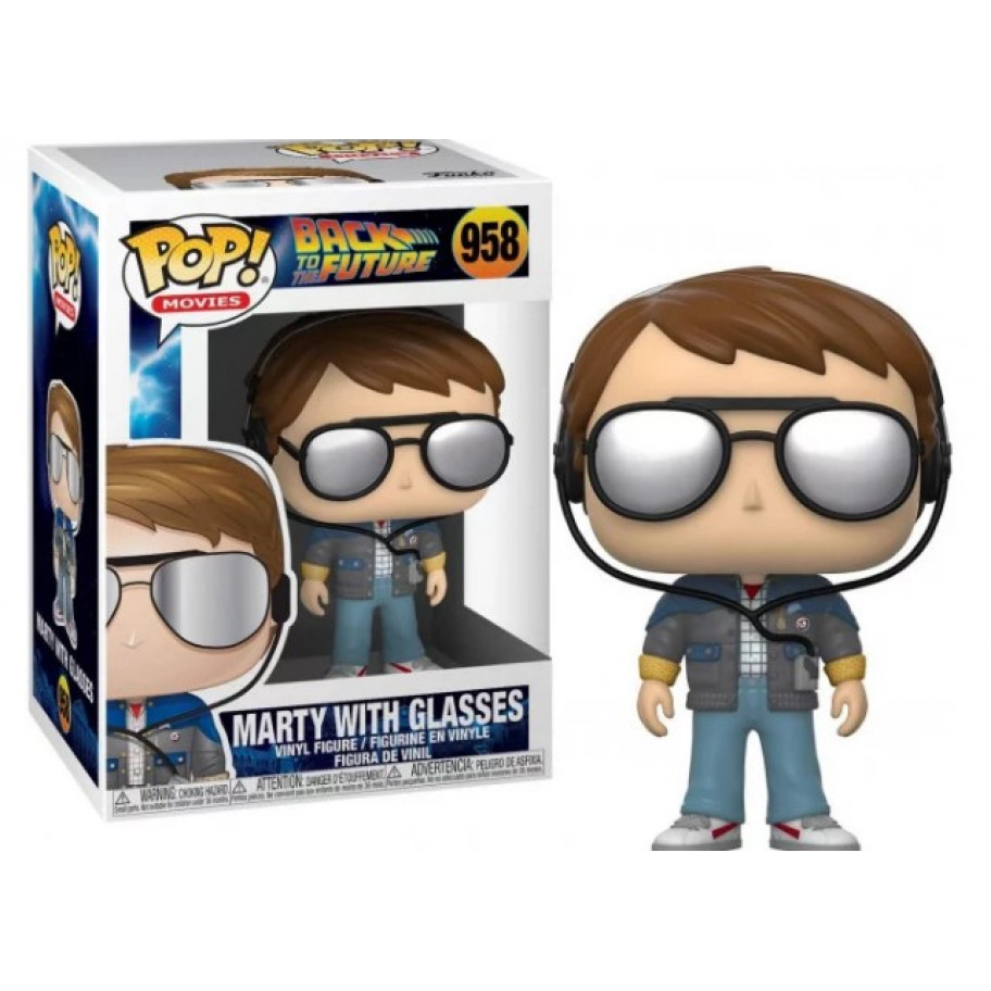 Фігурка Фанко (Прим'ята Коробка) Марті Макфлай №958 Back to The Future 4 Marty McFly Funko B46912