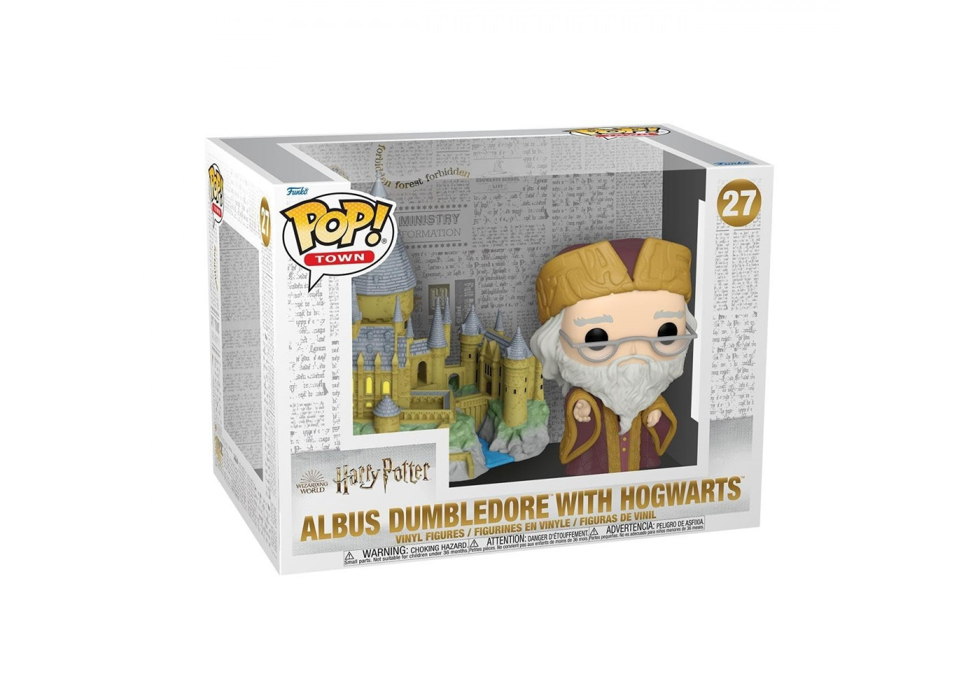 Фігурка Фанко Альбус Дамблдор з Хогвартсом №27 Harry Potter Albus Dumbledore With Hogwarts Funko 57369