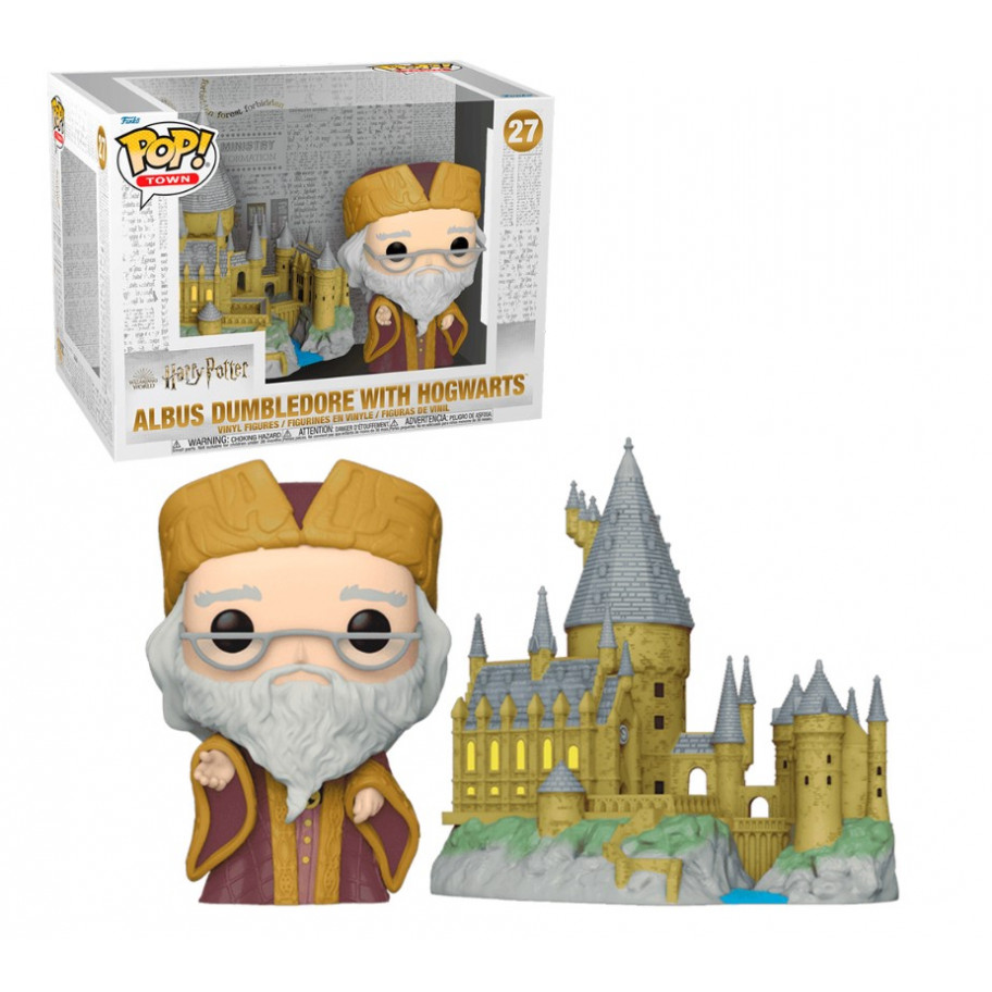 Фігурка Фанко Альбус Дамблдор з Хогвартсом №27 Harry Potter Albus Dumbledore With Hogwarts Funko 57369