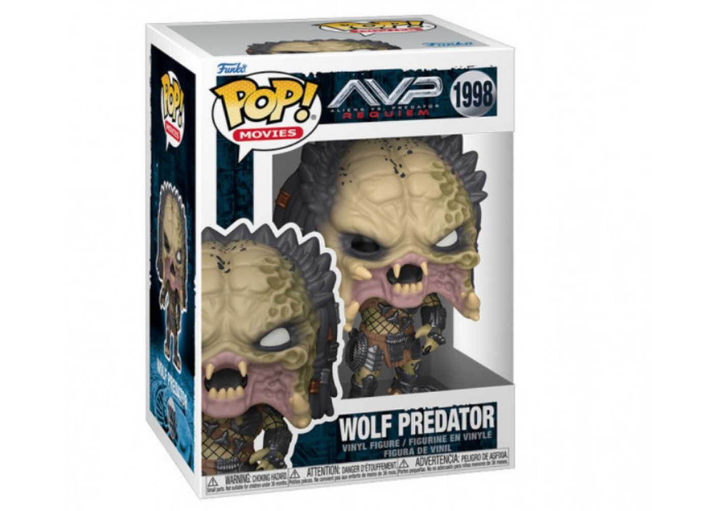 Фигурка Фанко Волк Чужой против Хищника №1998 Alien vs Predator Requiem Wolf Predator Funko 90242