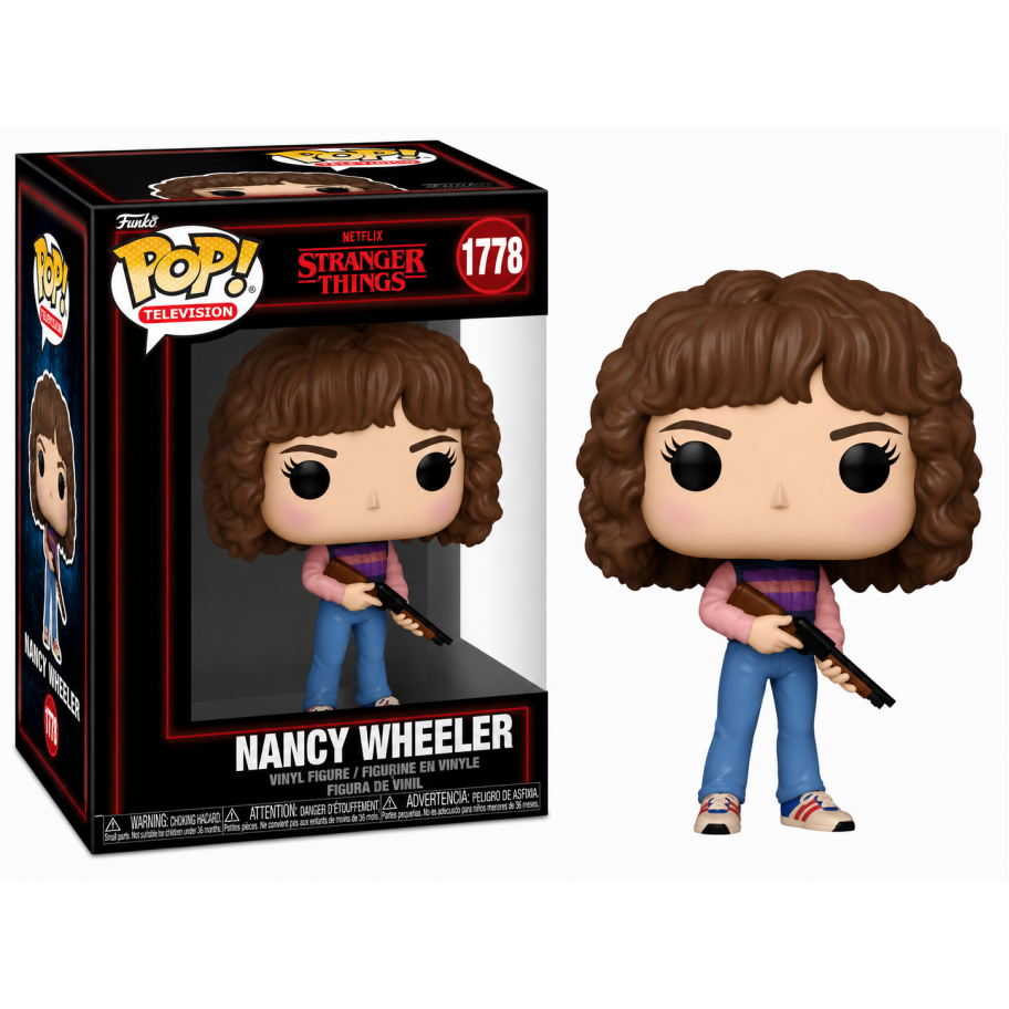 Фігурка Фанко Ненсі з Рушницею Дивні Дива №1778 Stranger Things Nancy Wheeler with Shotgun Funko 75748