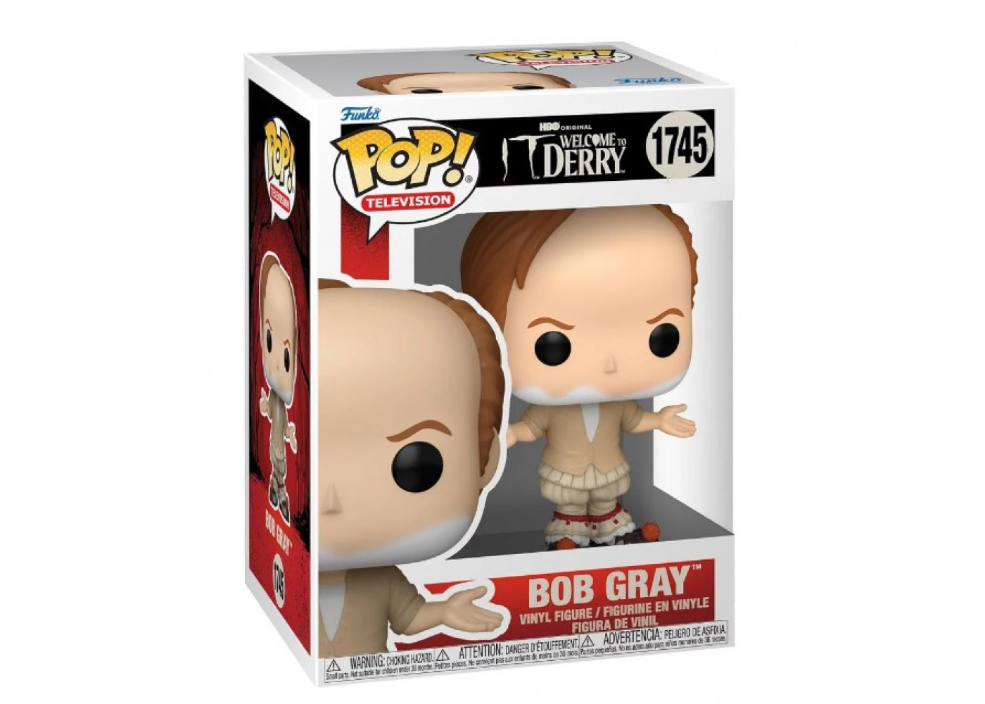 Фигурка Фанко Пенивайз Оно Боб Грей (Уценка) №1745 IT Bob Gray Pennywise Funko B86676