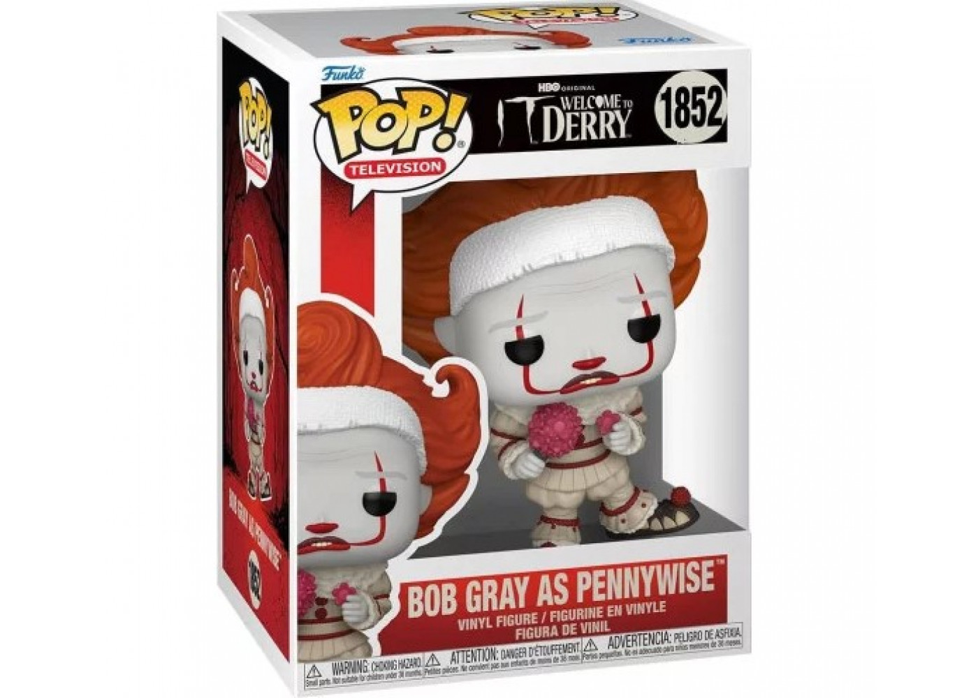 Фигурка Фанко Пенивайз Оно Боб Грей (Уценка) №1852 IT Bob Gray Pennywise Funko B90278