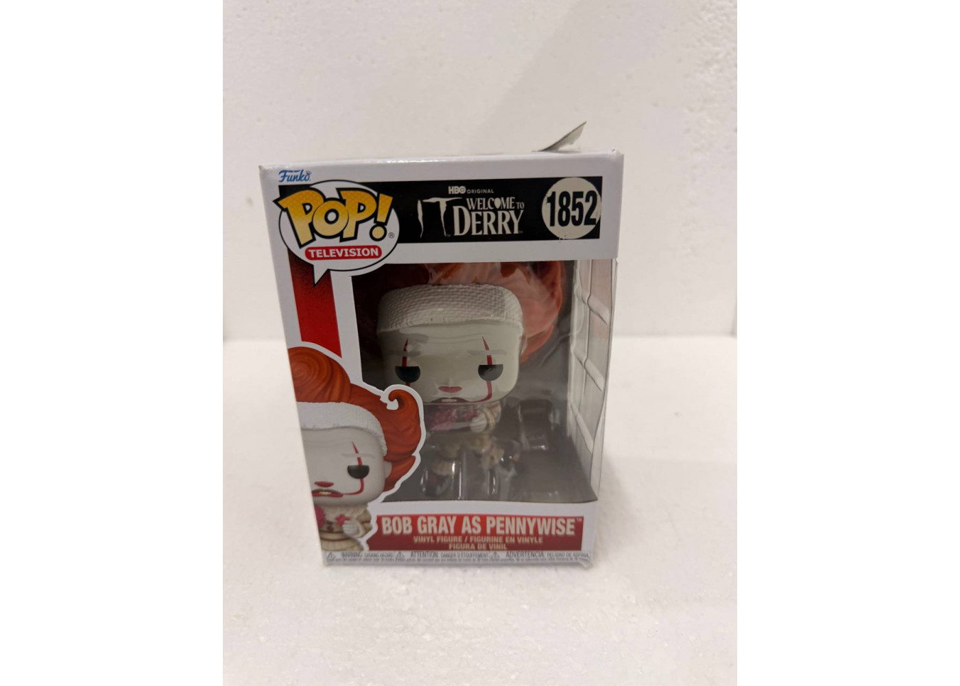 Фигурка Фанко Пенивайз Оно Боб Грей (Уценка) №1852 IT Bob Gray Pennywise Funko B90278