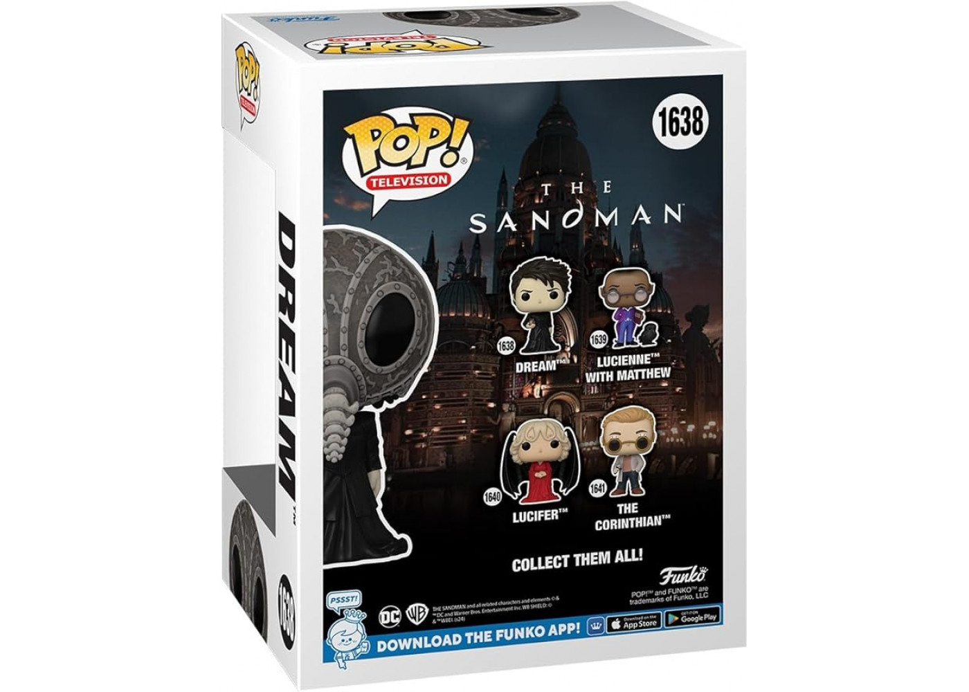 Фігурка Фанко (Уцінка) Пісочний Чоловік Сон Морфей №1638 Sandman Dream Chase Funko BEX80050 