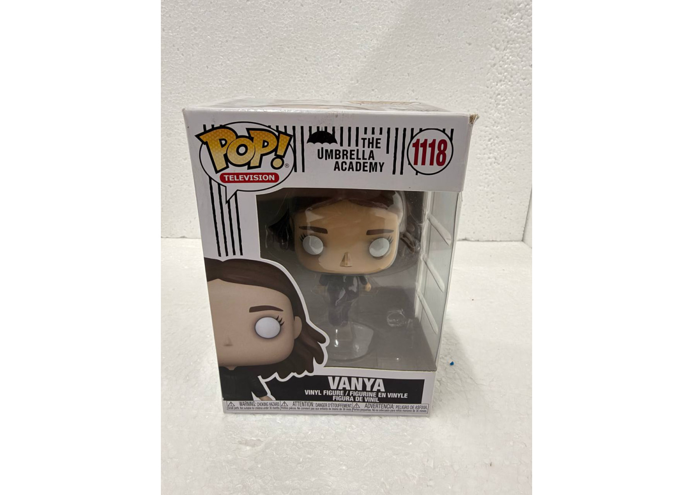 Фигурка Фанко Ваня Академия Амбрелла (Уценка) №1118 Vanya Umbrella Academy Funko B55072