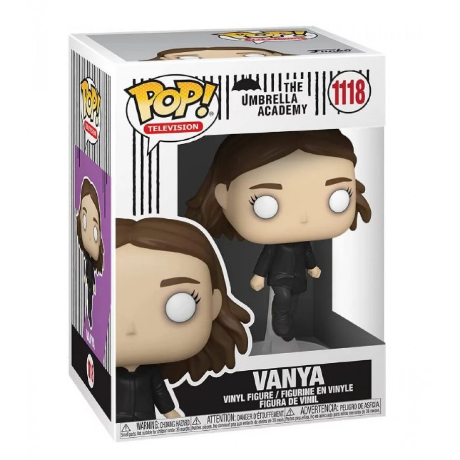 Фигурка Фанко Ваня Академия Амбрелла (Уценка) №1118 Vanya Umbrella Academy Funko B55072