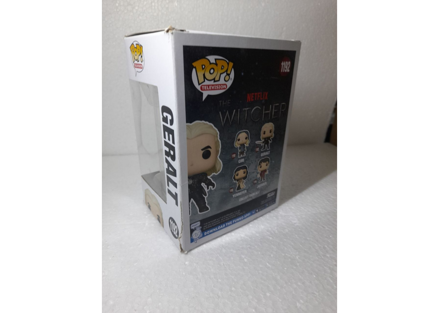 Фігурка Фанко Відьмак Геральт (Уцінка) №1192 Witcher Geralt Funko B57814